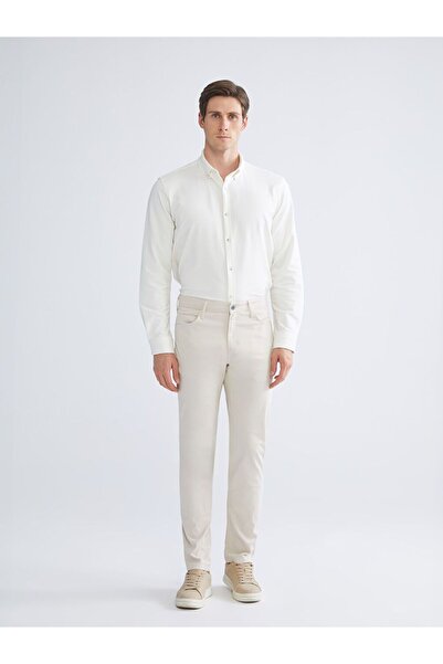 LC Waikiki بنطلون تشينو كلاسيكي ضيق للرجال من LCWAIKIKI