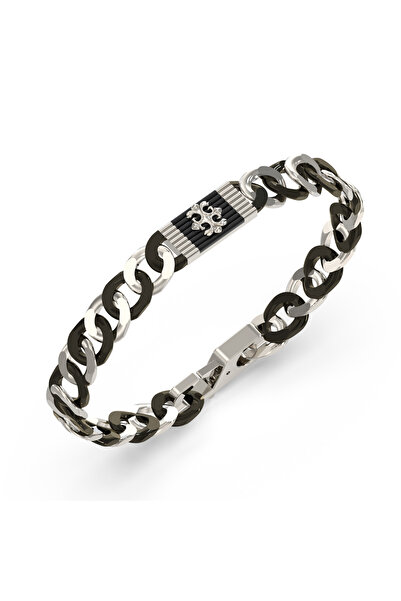 Guess Rebel Moon Silver Bracelet JUMB05063JWSTBKS