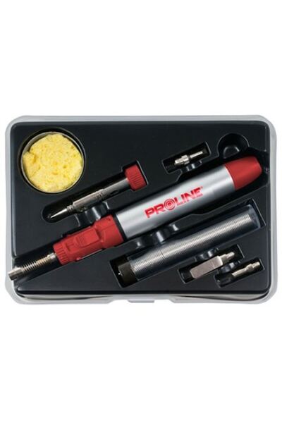 PROLINE Kit de lipire cu gaz cu torță și accesorii 200°C-450°C, 7 bucăți