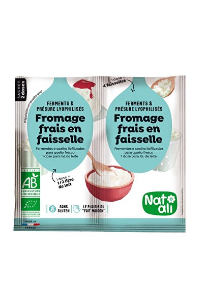 JollyMag Ζύμωση για γλυκό τυρί (Cottage Cheese), , 2x 6g, Nat-ali