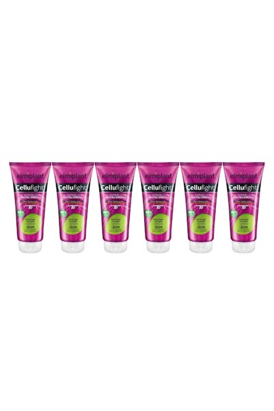 ELMIPLANT Set of 6 Slimboost 3D Anti-Cellulite Drainage Gels 200ml