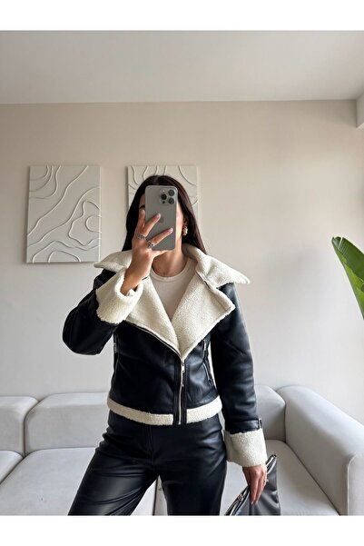 Sindimoda Elio piele curea Detaliu crop Palton 5698