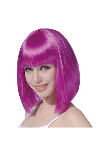 SHOPIENS Perucă sintetică pentru femei - violet