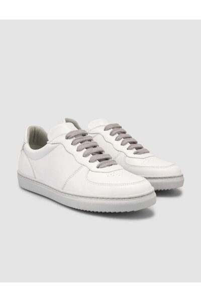 Mona Mae Monamae White - Gray Detailed Women's Sneaker