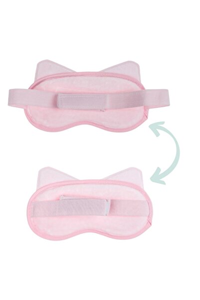 ANTBRO Eye Cooler JB Beauty Compress, Cat Model, Pink Color, White Ears, 19cm