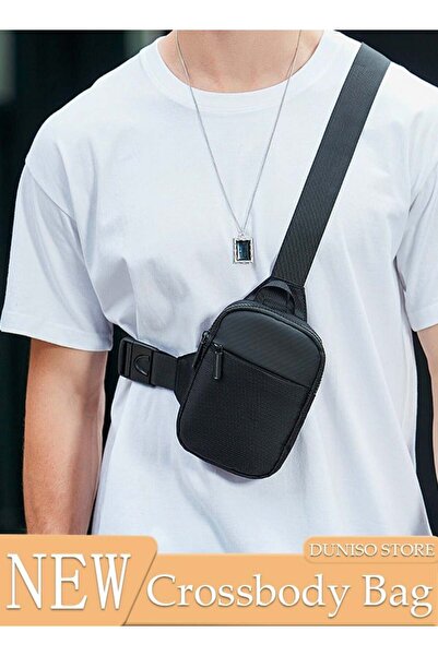 DOMEET Crossbody Bag for Men and Women Waterproof Sling Bag Travel Passport W...