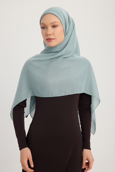 MıssColor وشاح شيفون كبير A2801 مقاس 120×120 - نيفتي