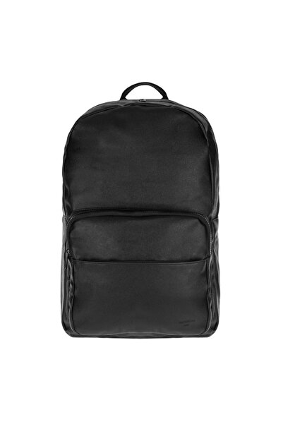 SHOPIENS Casual Backpack Exclusivo, 30x13x46 cm, Black, Faux Leather, Laptop