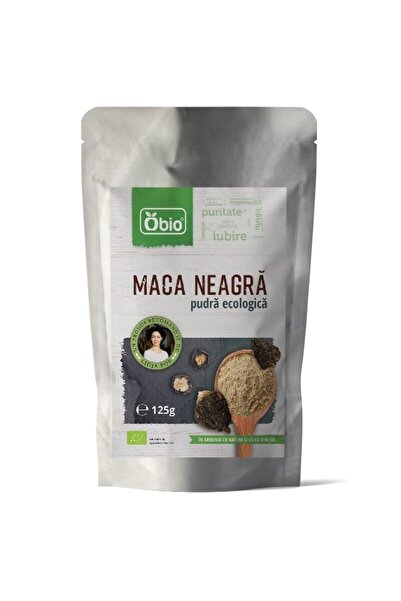JollyMag Μαύρη σκόνη μάκα 125g Obio
