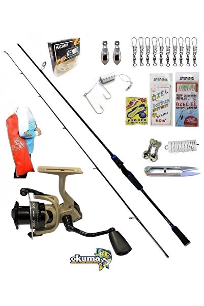 Oslo Okuma Outrax 3000 240cm 7-40gr Legend Karbon Kıyı Spin Olta Takımı Seti