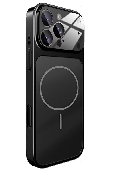 WANNA PROTECT iPhone 15 Pro Max Uyumlu 17 Pro Max Görünümlü Kamera Koruma Mag...