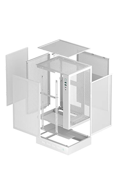 Other Deepcool PC Gaming Case | CH170 DIGITAL | White | Mini ITX | Power supply included No | ATX PS2