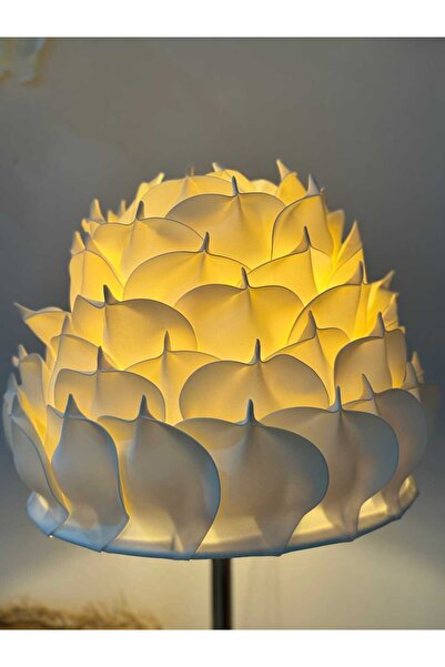 Maison Avf Krem Eva Gül Lambader Parlak Gold