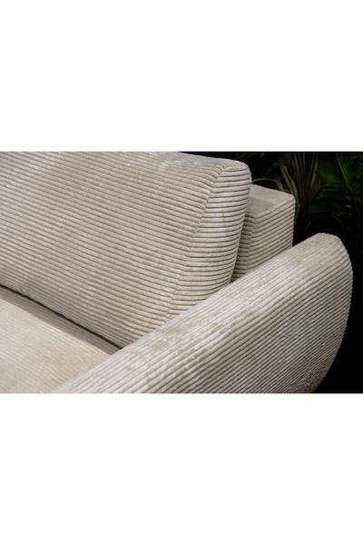 TUSI FABRICS Sofa upholstery fabric, Corduroy, POSO, 100 x 140 cm, Turquoise, 1 linear meter