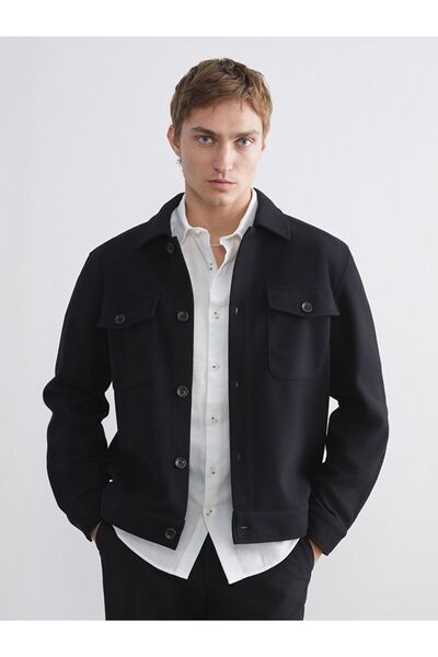 LC Waikiki Ανδρικό πουκάμισο με μακρυμάνικο κασέ LCW Vision Regular Fit