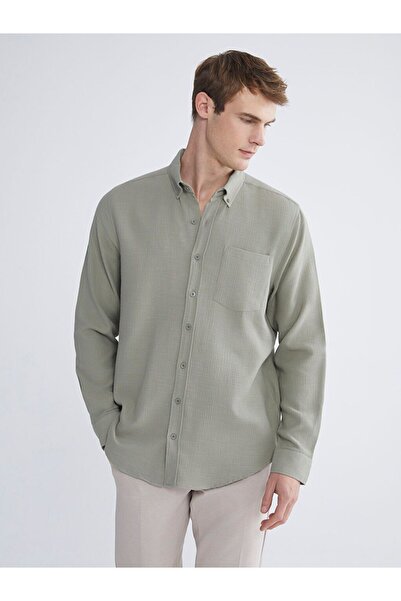 LC Waikiki Ανδρικό μακρυμάνικο πουκάμισο LCWAIKIKI Classic Regular Fit