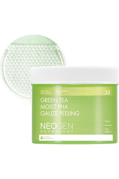 DERMALOG Dermalogy By Neogenlab Green Tea Moist PHA Gauze Peeling 30 Counts
