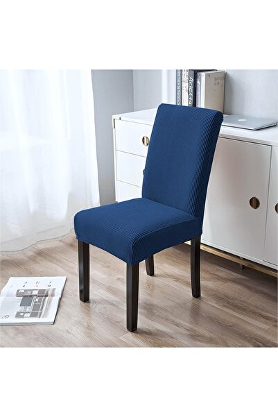 ÖZMAKAN Kare desen sandalye kılıfı,sandalye örtüsü tekli