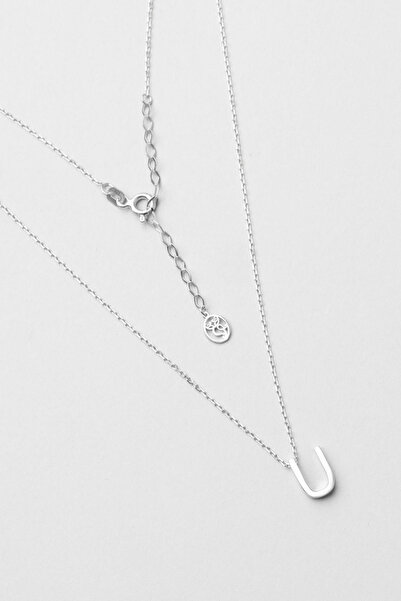 So CHIC... My Story U Harfi 18 Ayar Sarı Altın Kaplama 45 Cm Gümüş Kolye