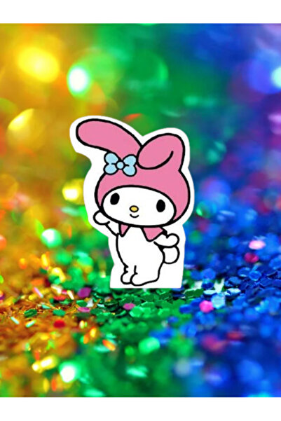 DODOMAR Tablă cu suport Kuromi My Melody Tablă cu suport 32cm Decor pentru ma...