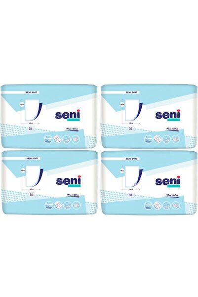 Seni Protecții/perne moi pentru pat, 60 x 90 cm, 4 x 30 buc (pachet promoțional)