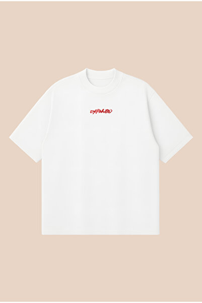 PURE POWER Off-White Arrow Tee Boxy Fit Oversize Unisex Tshirt – Printed T-Shirt |   Streetwear