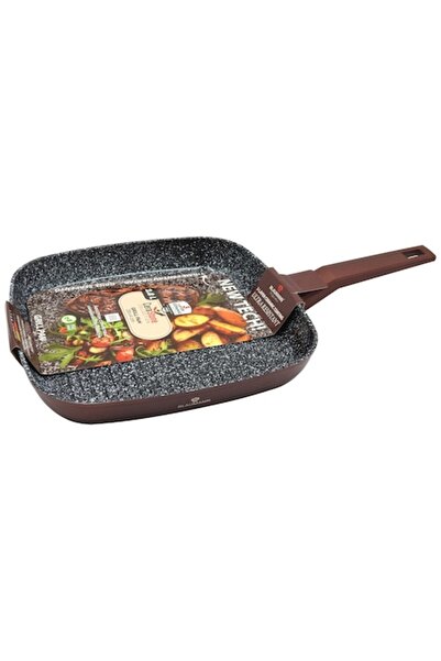 Cerastone tigaie grill, ceramică, 28x4 cm, cu capac de sticlă