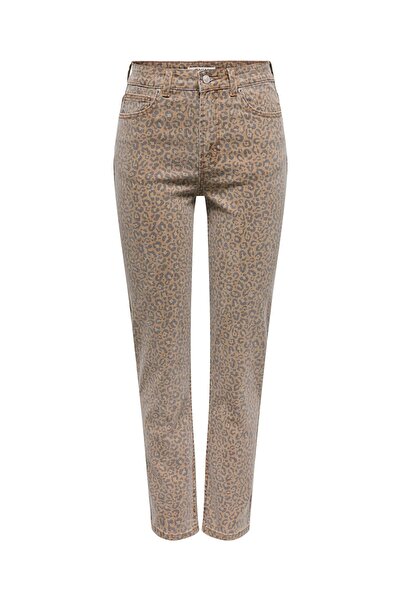 ONLY Straight-Fit jeans ONLEMILY Hohe Taille Gerade geschnitten Jeans