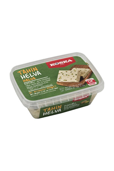 Koska Sesame halva with Antep pistachio 350 gr, Koska, Traditional Turkish