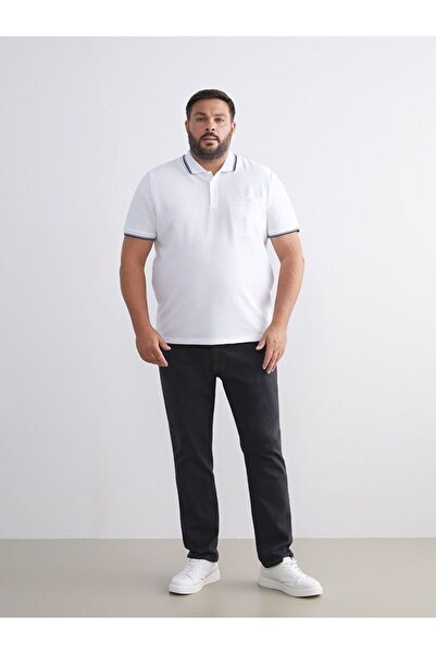 LC Waikiki LCWAIKIKI Classic Polo Collar Short Sleeve Combed Cotton Men's T-Shirt