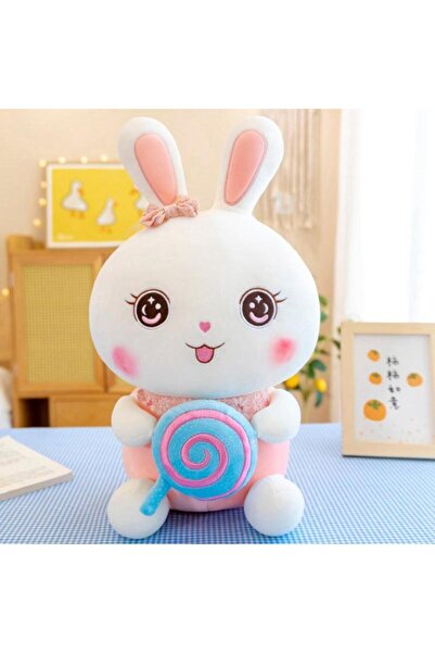 OEM Plush Bunny with Candy, 2 years+, multicolor, 30 cm