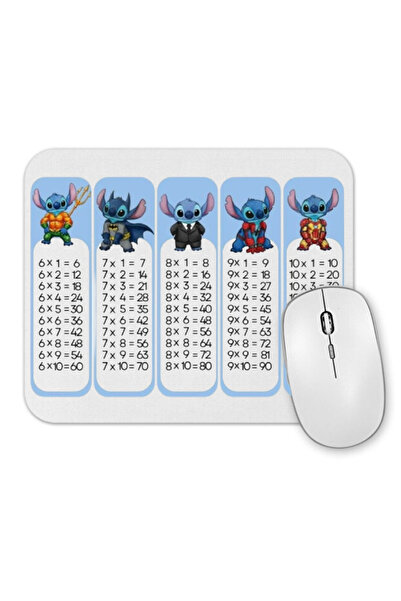 Toyaso Stitch Çarpım Tablosu Çocuklar İçin Eğitici Temalı 6 dan 10 a Kadar Te...