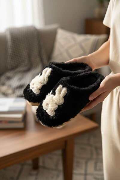 Modafırsat Γυναικείες παντόφλες καθημερινής χρήσης Παντόφλες από βελούδινο μαλλί με επένδυση από γούνα Παντόφλες για επισκέπτες Παντόφλες νυφικού σπιτιού