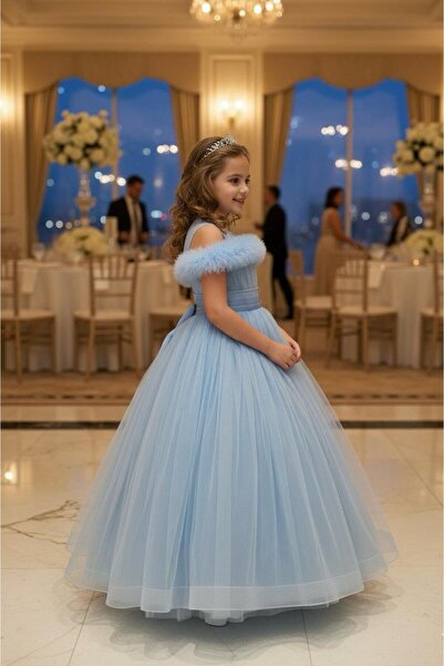 BİLGEN Style ΦΟΡΕΜΑ ΒΡΑΔΙΝΟ ΦΟΡΕΜΑ ΚΟΡΙΤΣΙΑΣ TARLETAN LI KEMER TEDAYLI ΜΕ ΧΑΜΗΛΟ ΜΑΝΙΚΙ, ΚΟΜΜΟΥΤΙΚΟ, ΕΙΔΙΚΟ ΓΙΑ ΕΙΔΙΚΕΣ ΗΜΕΡΕΣ ΚΑΙ ΝΥΦΙΚΟ