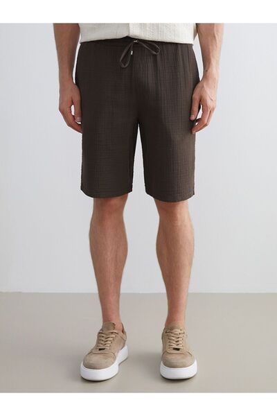 LC Waikiki Lcw Vision Standard Fit Muslin Men's Shorts