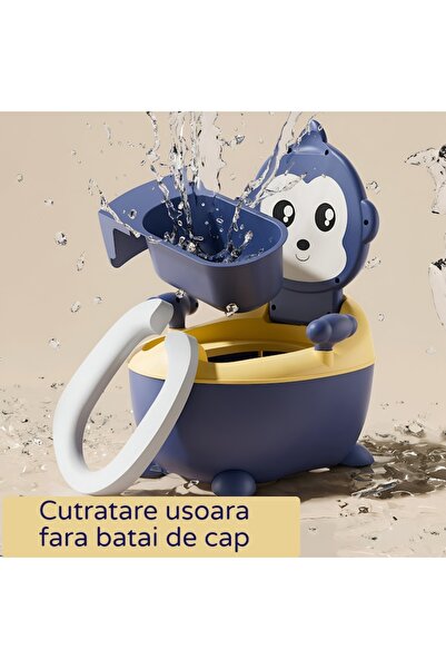 BiXXBi Premium Children's Potty, Monkey Style, Blue