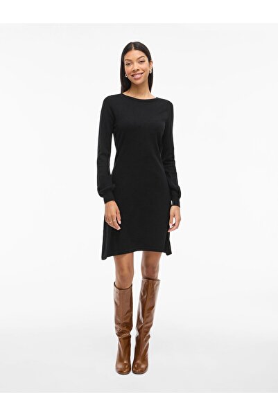 VILA Minikleid VIKALIA Gestricktes