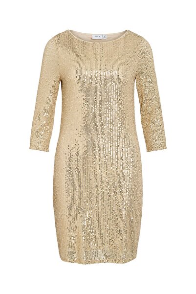 VILA Kleid Kurzes Pailletten