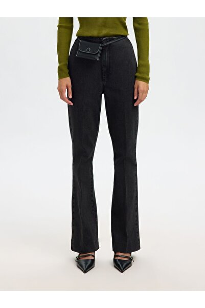 Selected Femme Flared Jeans High Waist