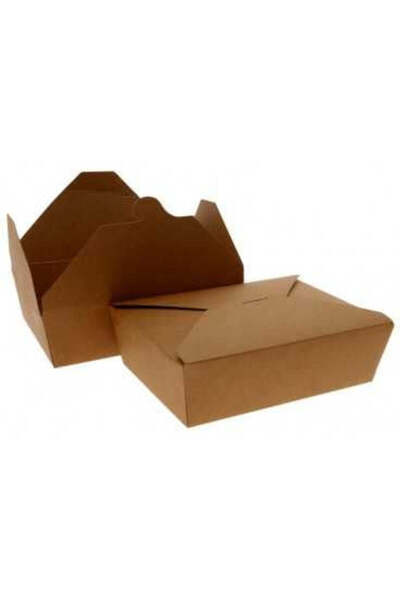 Sofipex Cardboard menu boxes with 4 flaps 1300 cc, 50 pcs/set