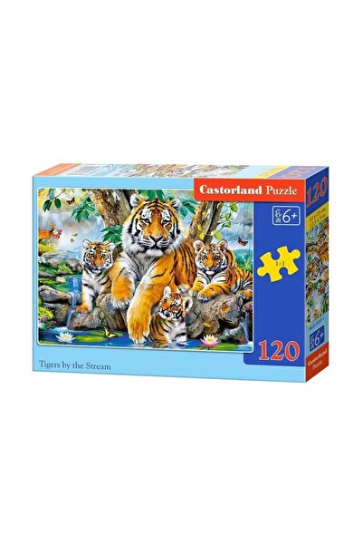 Castorland Puzzle 120 pieces Tigers 13517