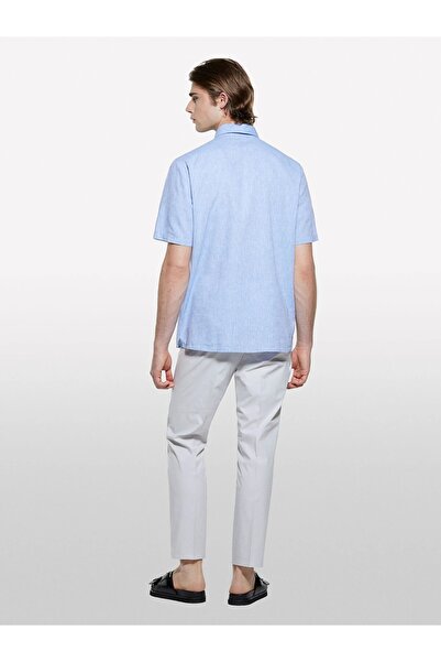 Sisley Men's Cotton Blend Slim Comfort Fit Parachute Canvas Pants 325P4Ytwsf05D-Sis205