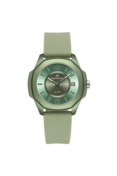 Naviforce Ceas de damă 7107 Verde - Analog Sport Casual, Datare Automată, Rez...