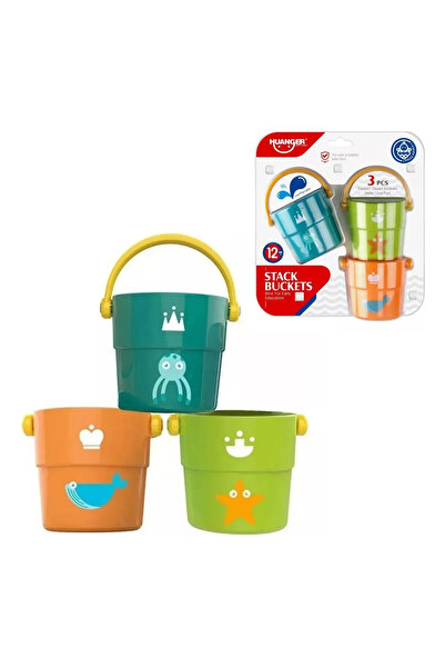 huanger Găleți cu nisip și apă pentru bebeluși, cu modele -