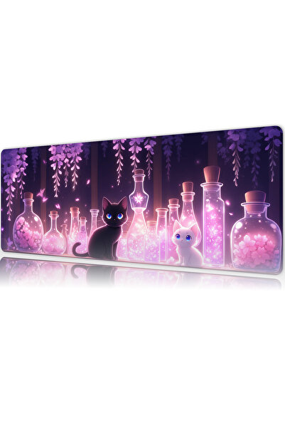 urzuva Potion Garden 70X30 3MM Kalınlık Premium Gaming oyuncu mousepad, Anti ...