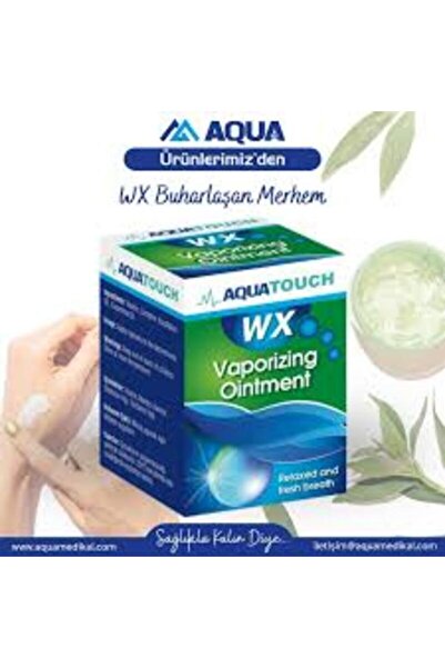 Aqua Wx Buharlaşan Mentollü Pomat 38 gr vix krem Eczane