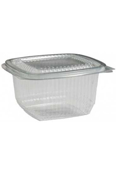 Sofipex Transparent PET containers with attached lid 375 cc, 100 pcs/set, - 2...