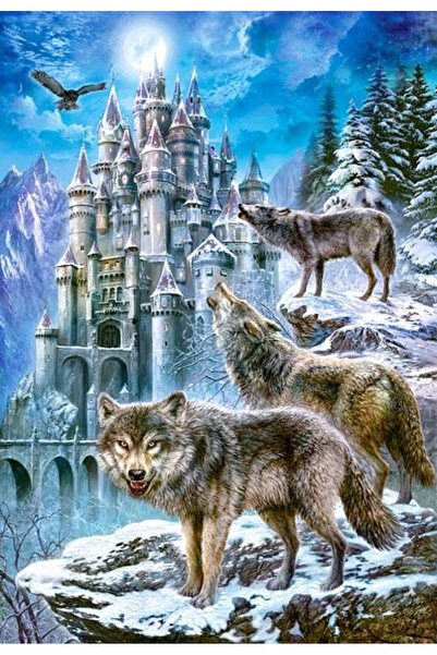 Castorland Puzzle 1500 piese Lupii și Castelul 151141