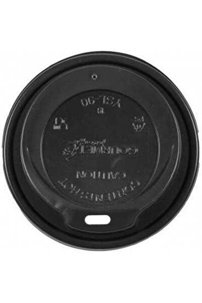 Sofipex Capace negre cu orificiu pentru băut D 90, 100 buc/set, - 4 set