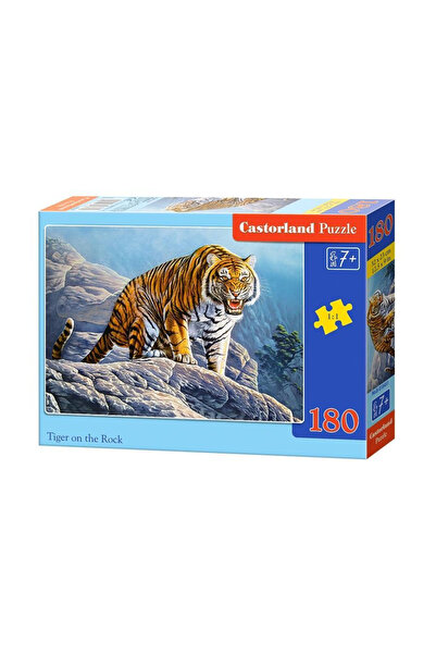 Castorland Puzzle 180 piese Tigru pe Piatra 18451